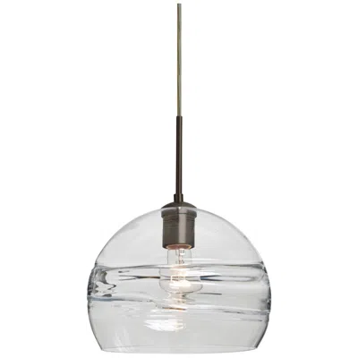 Besa Spirit 10 3/4" Wide Bronze Mini Pendant