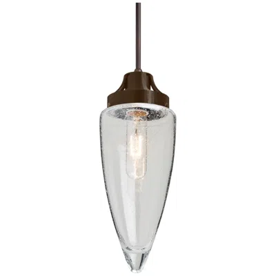 Besa Sulu Pendant 4.75 Wide Bronze Finish In White