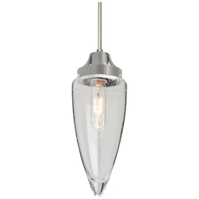 Besa Sulu Pendant 4.75 Wide Satin Nickel Finish - Made To Order In Silver
