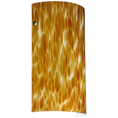 Besa Tamburo 11 3/4" High Amber Cloud Sconce - Made To Order