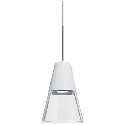 Besa Timo 6 Pendant 6 Wide Satin Nickel Finish - Made To Order