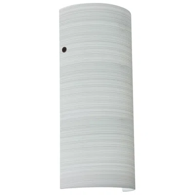 Besa Torre 14 Wall Sconce - Chalk Decor, Bronze, Led - Made To Order In Blue