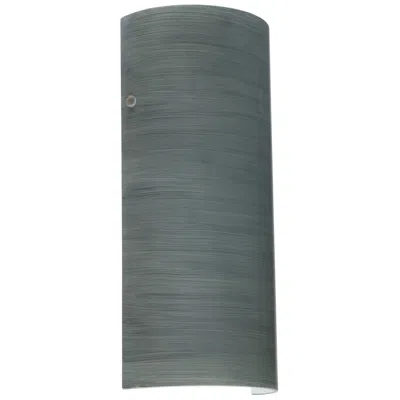 Besa Torre 14 Wall Sconce - Titan Decor, Satin Nickel, Led - Made To Order In Gray