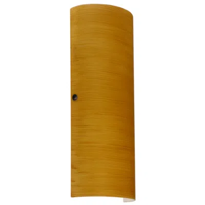Besa Torre 18 Wall Sconce - Oak Decor, Bronze, Led In Brown