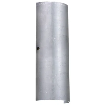 Besa Torre 18 Wall Sconce - Silver Foil Decor, Bronze, Led - Made To Order