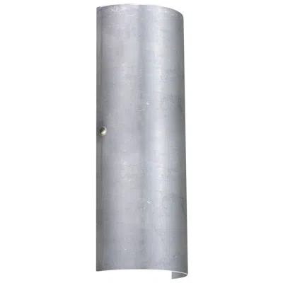 Besa Torre 18 Wall Sconce - Silver Foil, Polished Nickel Made To Order In Gray