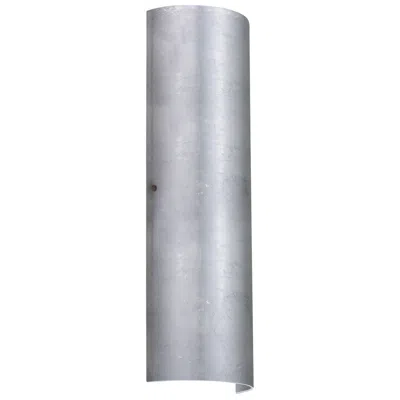Besa Torre 22 Wall Sconce - Silver Foil Decor, Bronze - Made To Order In Blue