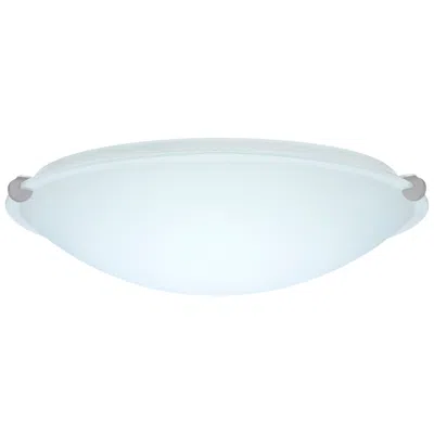 Besa Trio 12 11 3/4" Wide Satin Nickel Ceiling Light - Made To Order