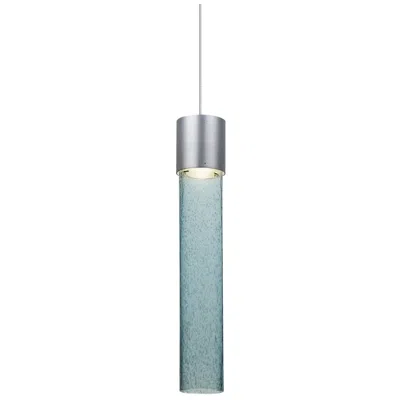 Besa Wanda 12 2 1/2" Wide Satin Nickel Led Mini Pendant - Made To Order