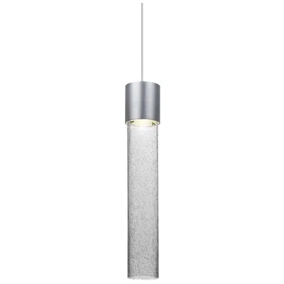 Besa Wanda 12 Pendant 2.25 Wide Satin Nickel Finish - Made To Order In Silver