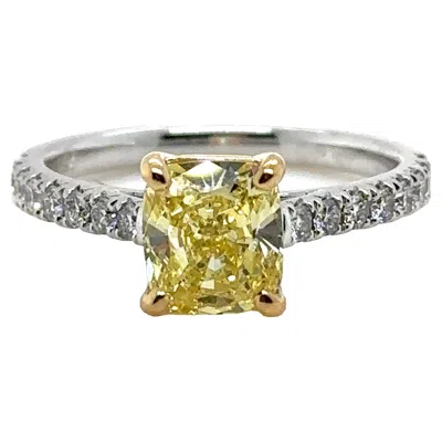Pre-owned Bespoke Engagement Ring With Tiffany & Co Diamond 1.63ct In Multi