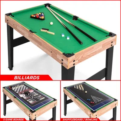 Best Choice Products 10 Games 48" Multi Game Table