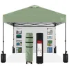 Best Choice Products 10x10ft Easy Setup Pop Up Canopy, Portable Tent W/ Side Wall, 1-button Push, Case