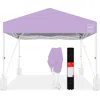 Best Choice Products 10x10ft Easy Setup Pop Up Canopy W/ 1-button Setup, Wheeled Case, 4 Weight Bags