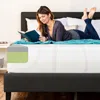 Best Choice Products 12in 2-layer Medium-firm Charcoal Gel & Green Tea Infused Memory Foam Mattress