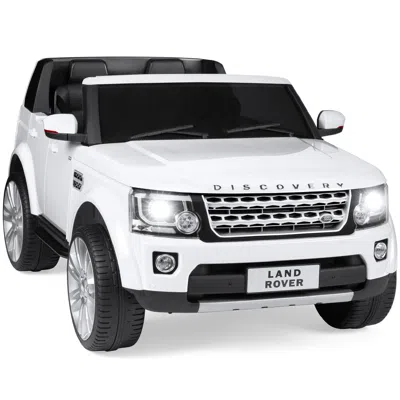 Best Choice Products 12v 3.7 Mph 2-seater Licensed Land Rover Ride On Car Toy W/ Parent Remote Control In Pattern