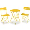 Best Choice Products 3 Piece Folding Metal Bistro Set