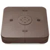 Best Choice Products 330lb Capacity Fillable Heavy-duty Outdoor Cantilever Umbrella Base W/ Easy-fill Spouts - Brown