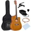 Best Choice Products 41in Full Size Beginner Acoustic Guitar Set With Case, Strap, Capo, Strings
