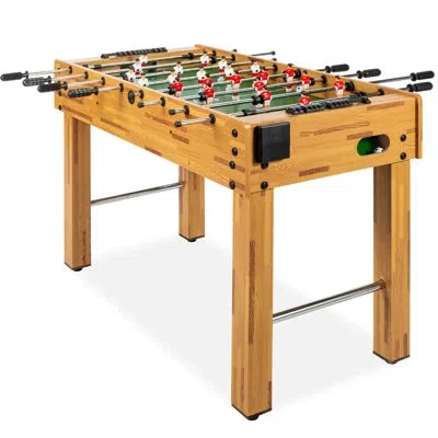 Best Choice Products 48in Competition Sized Foosball Table For Home, Game Room W/ 2 Balls, 2 Cup Holders