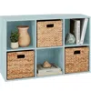Best Choice Products 6-cube Bookshelf, 11in Display Storage System, Organizer W/ Removable Back Panels