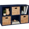 Best Choice Products 6-cube Bookshelf, 11in Display Storage System, Organizer W/ Removable Back Panels