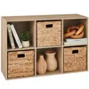 Best Choice Products 6-cube Bookshelf, 11in Display Storage System, Organizer W/ Removable Back Panels
