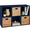 Best Choice Products 6-cube Bookshelf, 13.5in Display Storage System, Organizer W/ Removable Back Panels