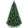Best Choice Products 6ft Pre-lit Premium Hinged Artificial Christmas Pine Tree W/ 1,000 Tips, 250 Led Lights, Metal Base