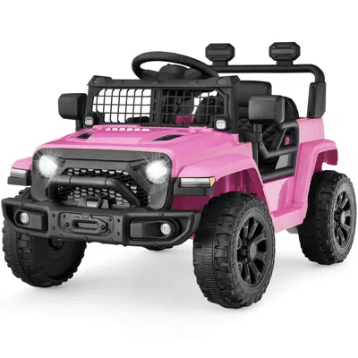 Best Choice Products 6v Kids Ride-on Truck Car W/ Parent Remote Control, 4-wheel Suspension, Led Lights