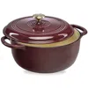 Best Choice Products 7.5 Quart Enamel Cast-iron Dutch Oven, Heavy-duty Cookware W/ Dual Handles, Lid