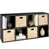 Best Choice Products 8-cube Bookshelf, 13.5in Display Storage System, Organizer W/ Removable Back Panels