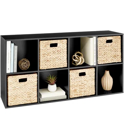 Best Choice Products 8-cube Bookshelf, 13.5in Display Storage System, Organizer W/ Removable Back Panels