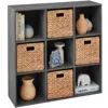 Best Choice Products 9-cube Bookshelf, 13.5in Display Storage System, Organizer W/ Removable Back Panels