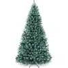 Best Choice Products Artificial Christmas Tree, Premium Pre-lit Spruce Design, Dense Branches - Blue Spruce