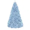 Best Choice Products Artificial Christmas Tree, Premium Unlit Pine Design, Dense Branches W/easy Assembly - Baby Blue In Blue
