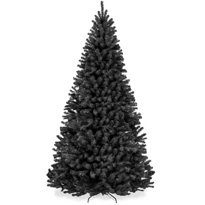 Best Choice Products Artificial Christmas Tree, Premium Unlit Spruce Design, Dense Branches - Black Spruce