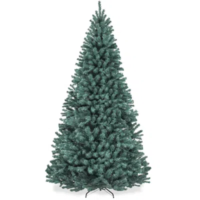 Best Choice Products Artificial Christmas Tree, Premium Unlit Spruce Design, Dense Branches - Blue Spruce In Green