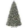Best Choice Products Artificial Frosted Christmas Tree, Premium Pre-lit Spruce Design, Dense Branches - Blue Spruce