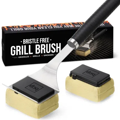 Best Choice Products Bristle-free Grill Brush And Scraper, Bbq Cleaner For Grills & Griddles, Replacement Head In Black