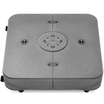 Best Choice Products Heavy-duty Outdoor Cantilever Base Stand W/ Wheels, Locks, Fillable 330lb Capacity