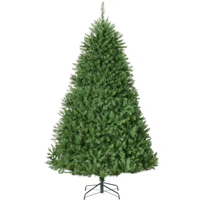 Best Choice Products Hinged Douglas Full Fir Artificial Christmas Tree Holiday Decoration W/ Foldable Metal Stand In Green