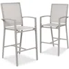 Best Choice Products Outdoor Barstools Set Of 2, Bar Height Patio Chairs W/ All-weather Mesh