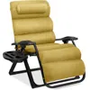 Best Choice Products Oversized Zero Gravity Chair, Folding Recliner W/ Removable Cushion, Side Tray