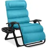 Best Choice Products Oversized Zero Gravity Chair, Folding Recliner W/ Removable Cushion, Side Tray