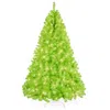 Best Choice Products Pre-lit Lime Green Christmas Tree, Artificial Full Holiday Decoration W/ Incandescent Lights