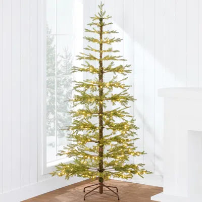 Best Choice Products Pre-lit Sparse Christmas Tree W/ 2-in-1 Led Lights, Cordless Connection In Gray