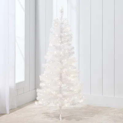 Best Choice Products Prelit Colored Christmas Tree, 4ft Artificial Tree Holiday Decor W/ Led Lights In Orange