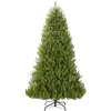 Best Choice Products Premium Hinged Nordic Fir Christmas Tree Holiday Decoration W/ Foldable Metal Base
