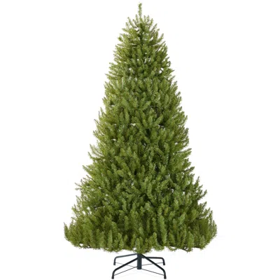 Best Choice Products Premium Hinged Nordic Fir Christmas Tree Holiday Decoration W/ Foldable Metal Base In Gray